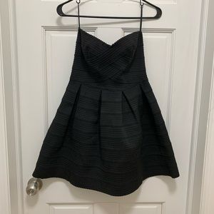 Black teacup dress